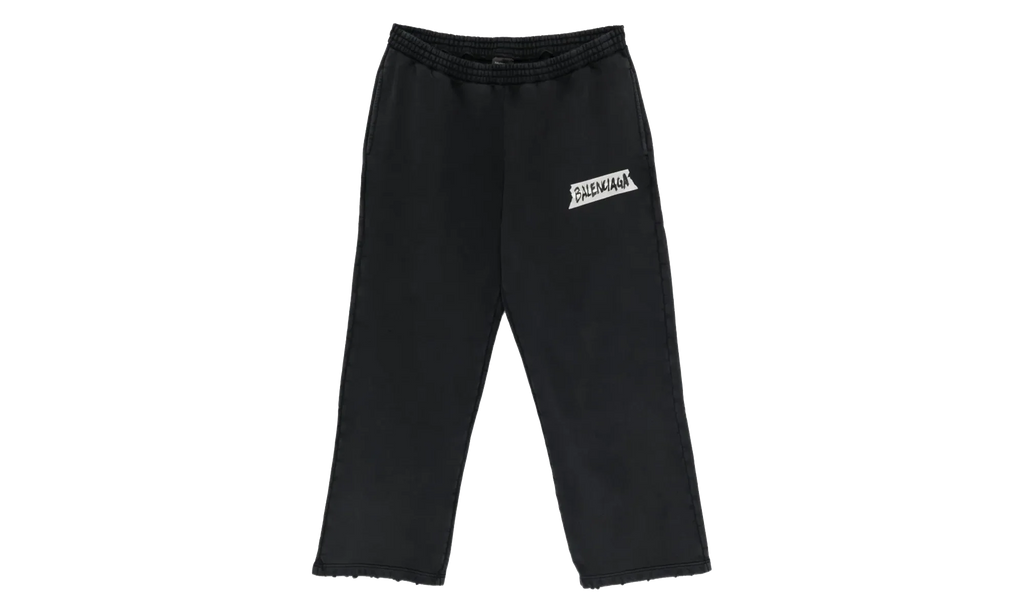 Baggy Elastic Pants "Faded Washed Black" 846917 TTVL8 1041