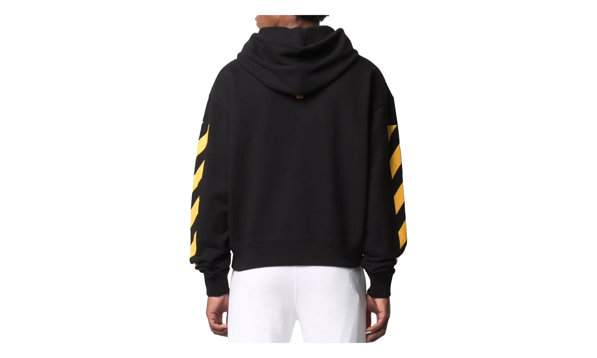 Caravaggio Painting Over Hoodie "Black / Multicolor" OMBB037F21FLE0111084