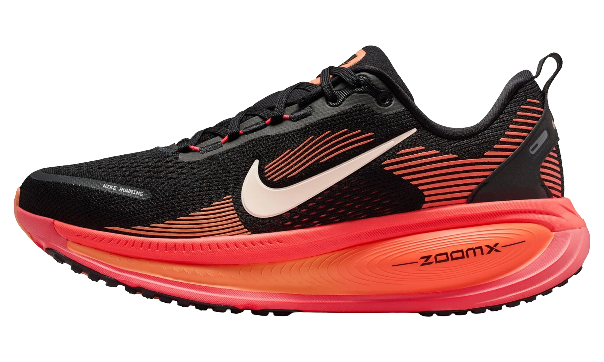 Vomero 18 WMNS "Black / Washed Coral / Hot Lava / Bright Mango" HM6804 010