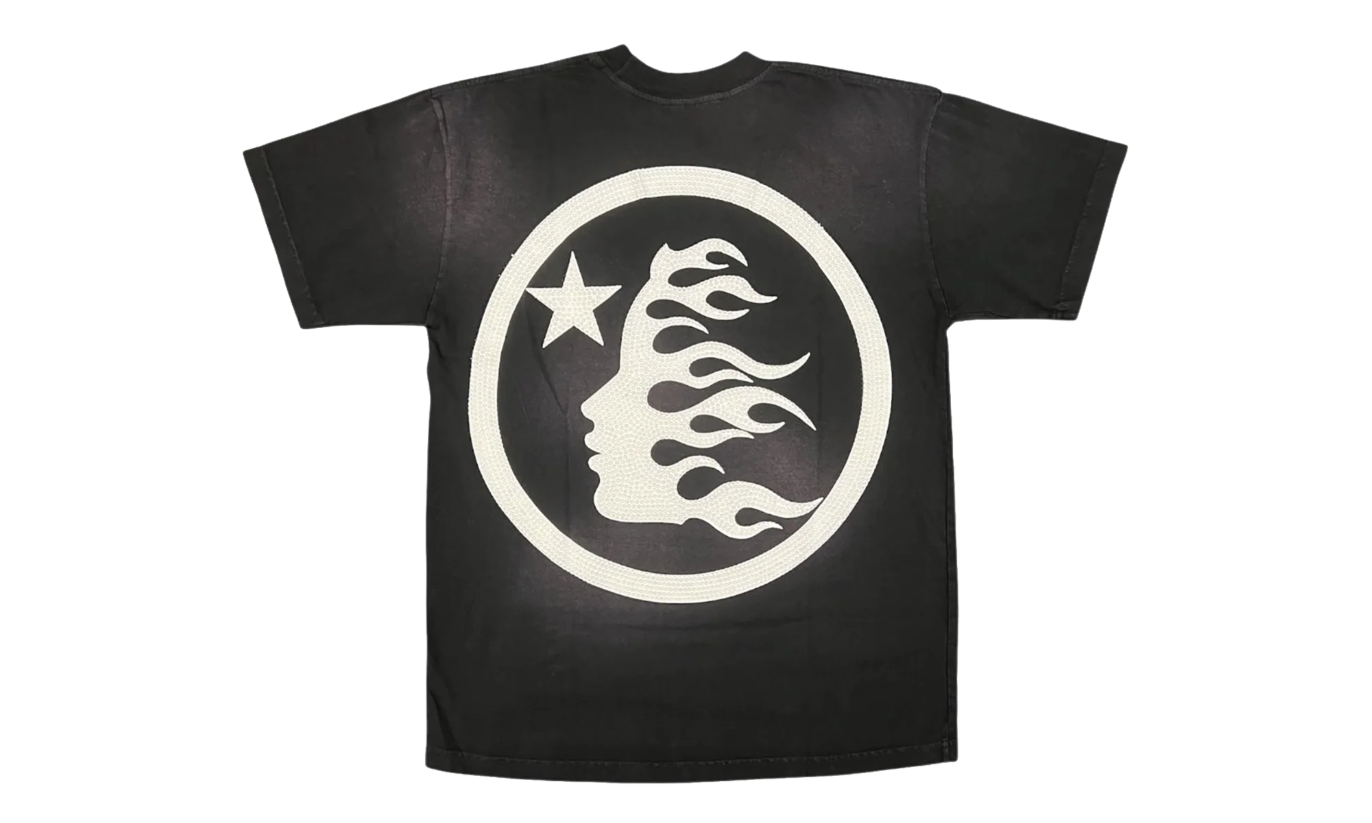 Classic Logo Rhinestones T-Shirt "Black" HSR283