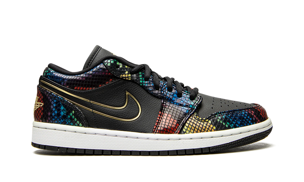 Air Jordan 1 Low WMNS "Multicolor Snakeskin" CW5580 001