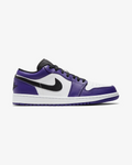NIKE AIR JORDAN1 LOW COURT PURPLE WHITE