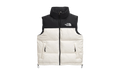 1996 Retro Nuptse Vest "White Dune / TNF Black / Recycled Down" NF0A3JQQGOM
