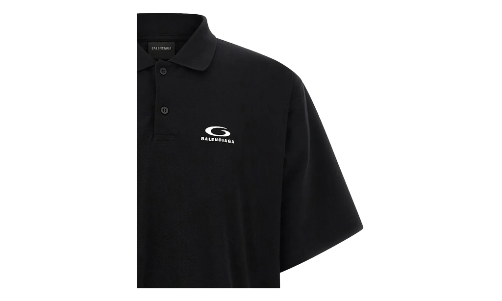 Short-Sleeve Regular Polo T-Shirt "Black" 828531 TTVT8 1000
