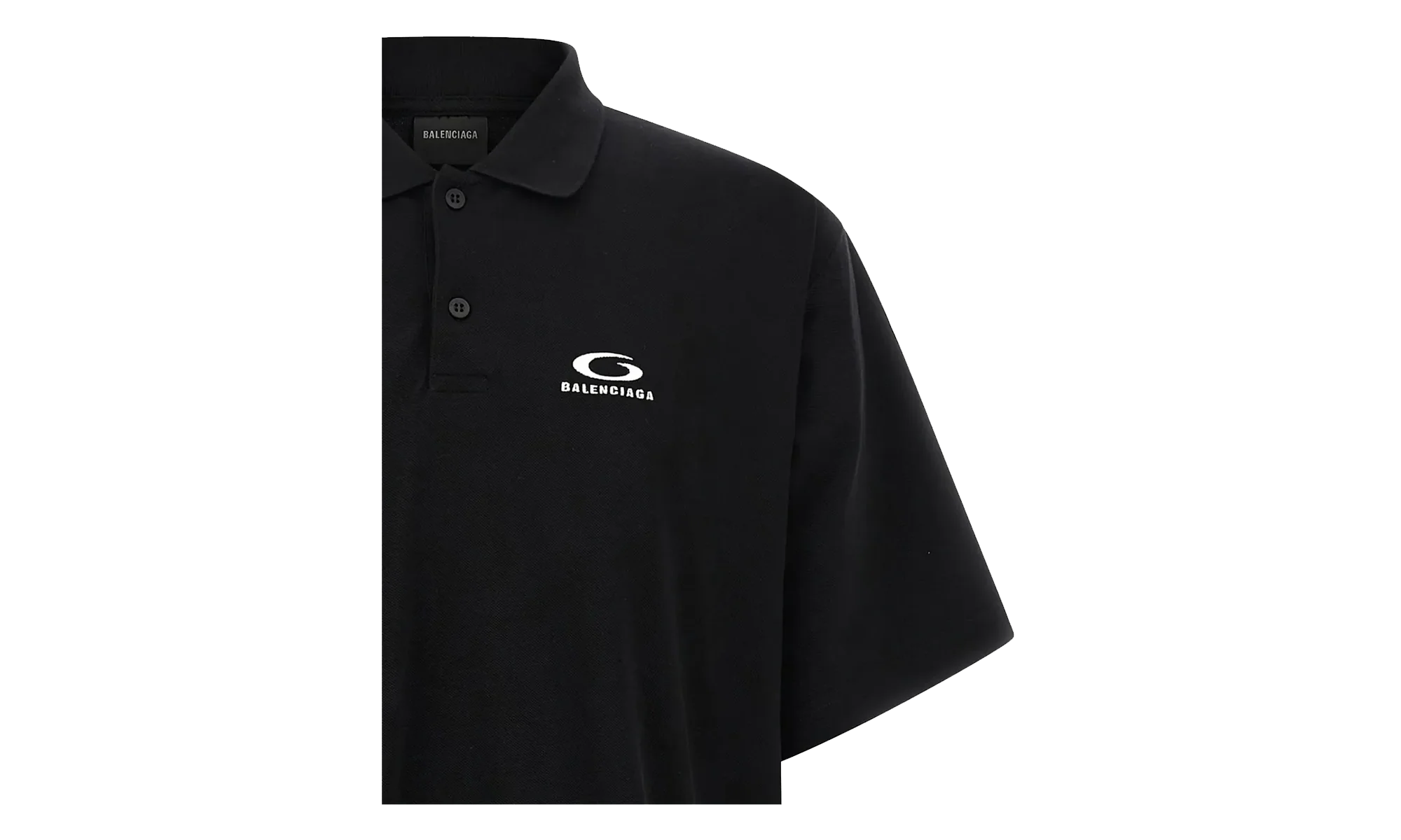 Short-Sleeve Regular Polo T-Shirt "Black" 828531 TTVT8 1000
