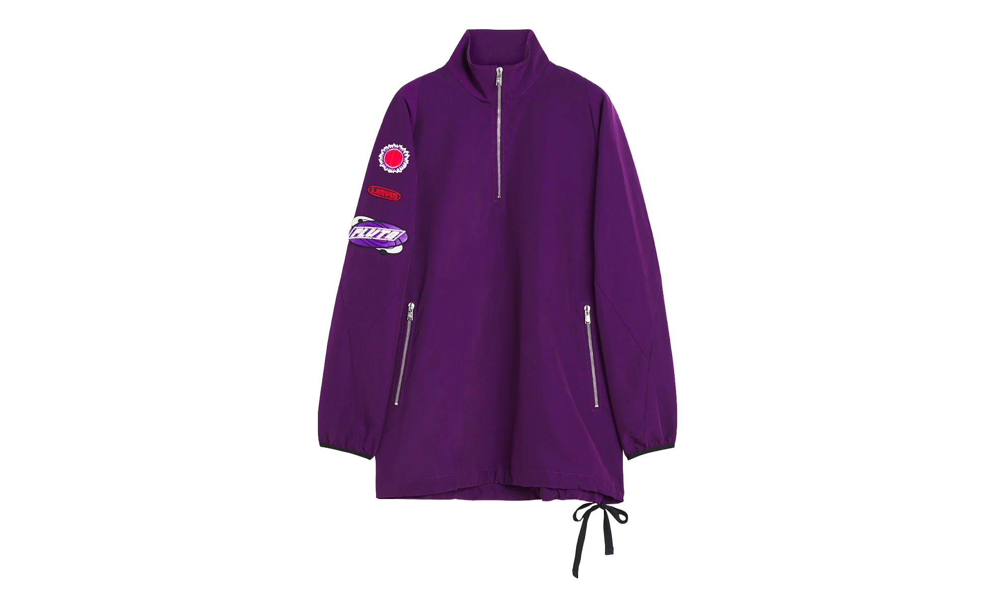 ZIPPED JACKET WITH PATCHES "Purple" RM OU0011 5920 P24 750