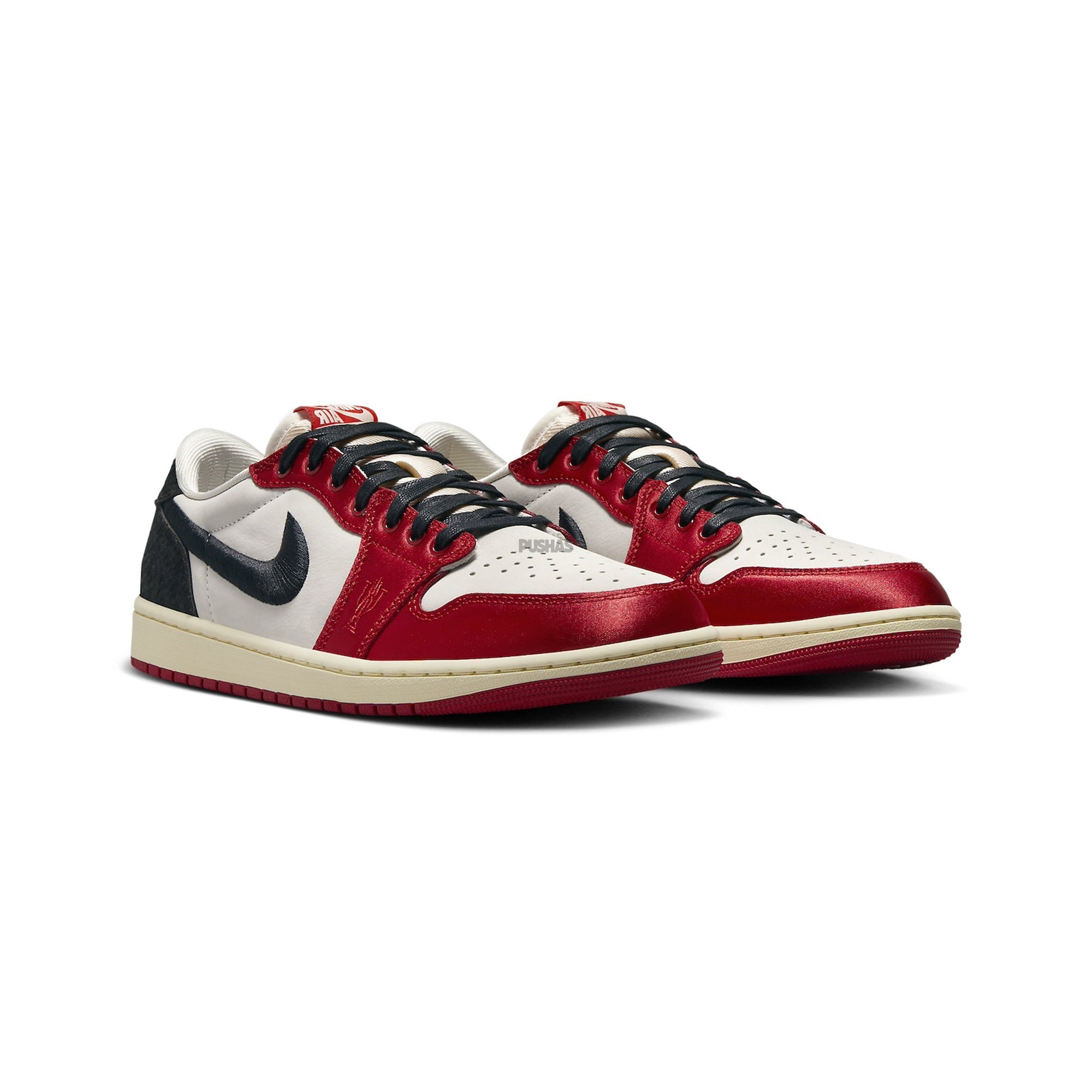 1 Low OG x Trophy Room 'Sail/Black/Varsity Red' (2024)