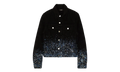 Black Crystal Painter Trucker Jacket "Black" AMIRI BLACK CRYSTAL PAINTER TRUCKER