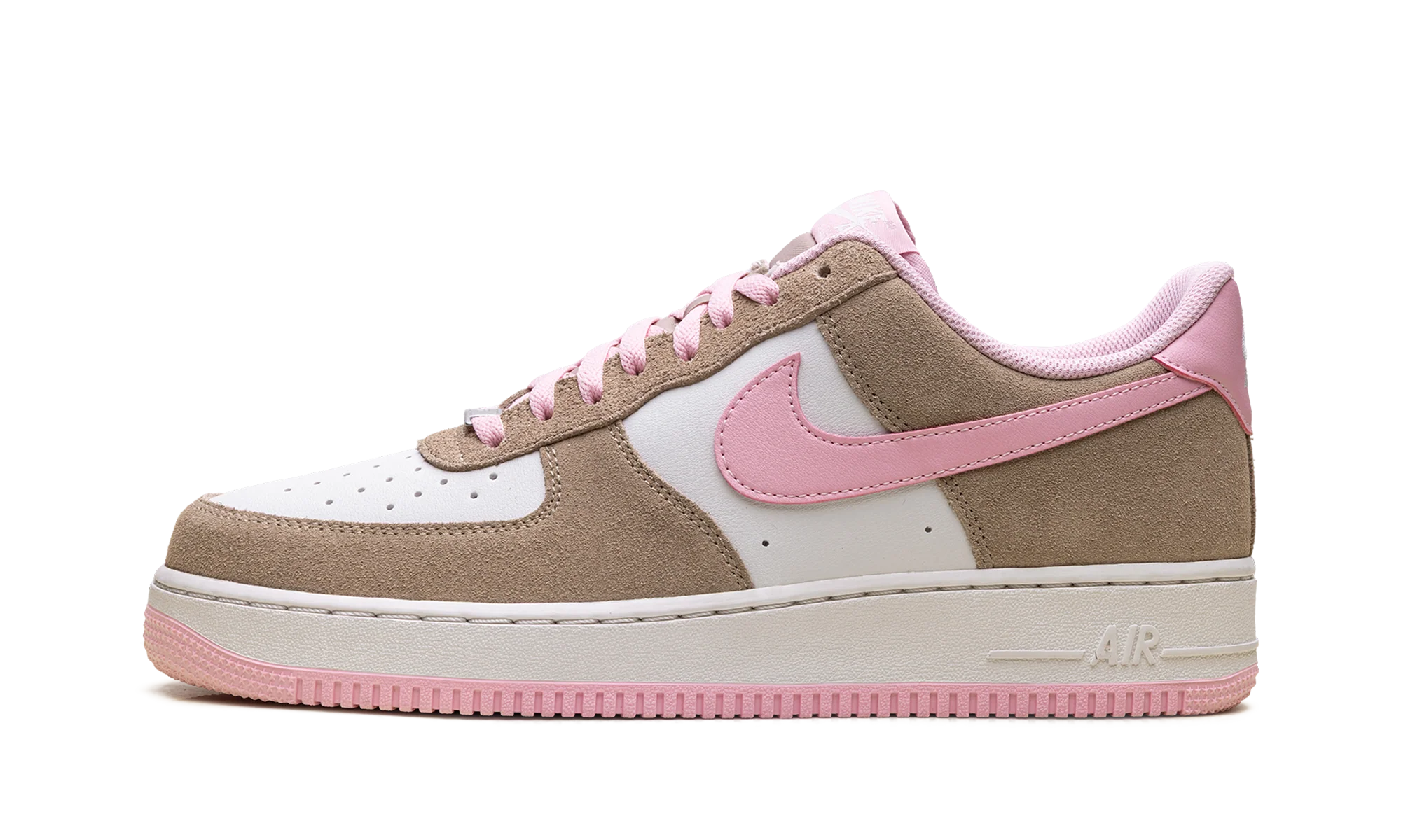 Air Force 1 '07 LV8 "Rattan Phantom / Medium Soft Pink" FQ8714 202