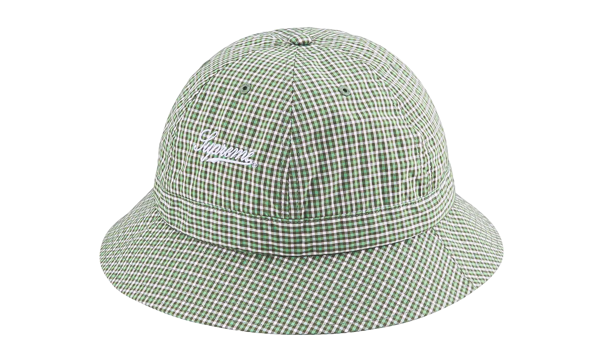 Cordura Plaid Bell Hat "SS25 - Green" SU27213