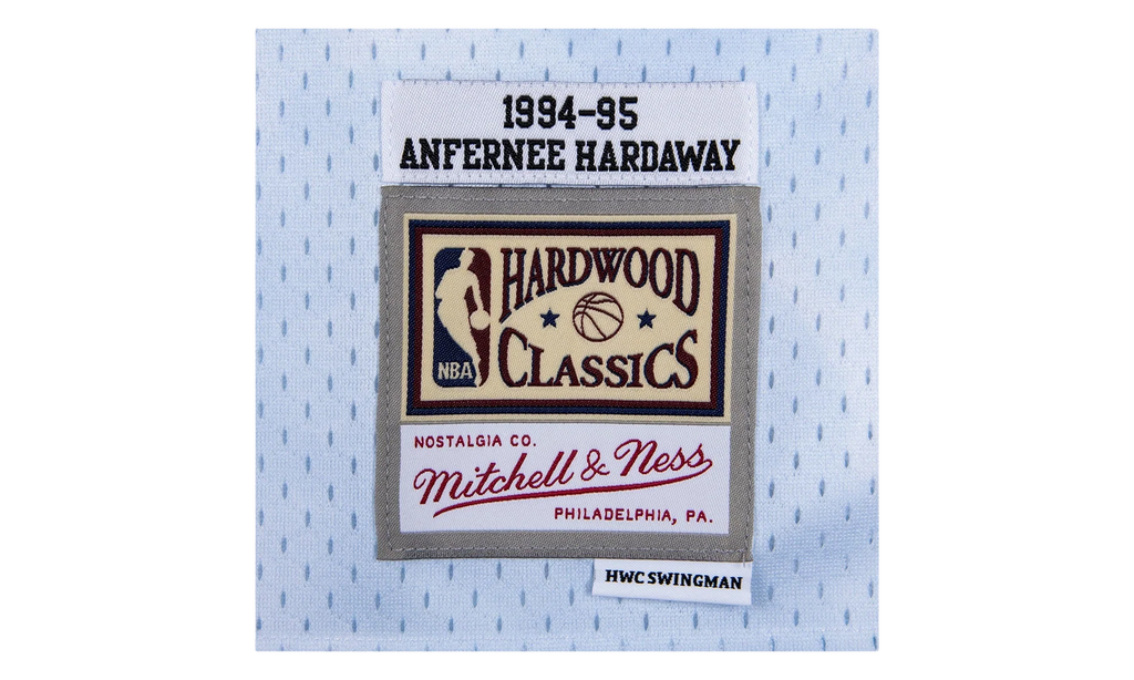 NBA Penny Hardaway Cloudy Skies Swingman Jersey "1994 Orlando Magic - Light Blue" SMJYBW19061 OMALTBL94AHA