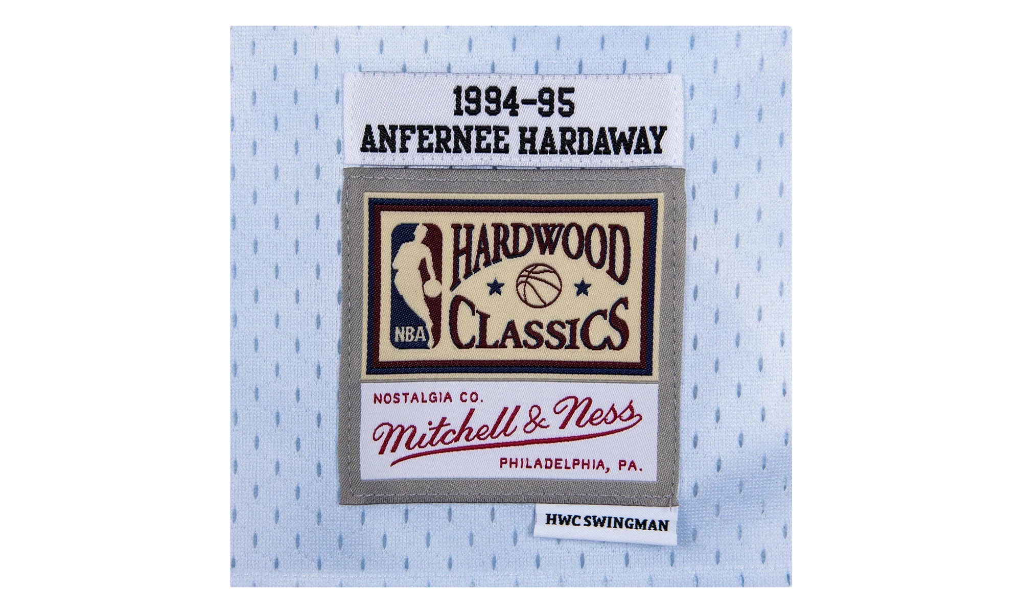NBA Penny Hardaway Cloudy Skies Swingman Jersey "1994 Orlando Magic - Light Blue" SMJYBW19061 OMALTBL94AHA