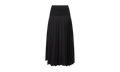 Long Layered Pleated Skirt WMNS "Off Black" S62MI0036 M35436 899