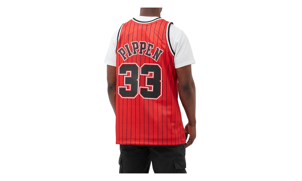 NBA Scottie Pippen Reload Swingman Jersey "1995 Chicago Bulls - Scarlet" SMJYAC19152 CBUSCAR95SPI