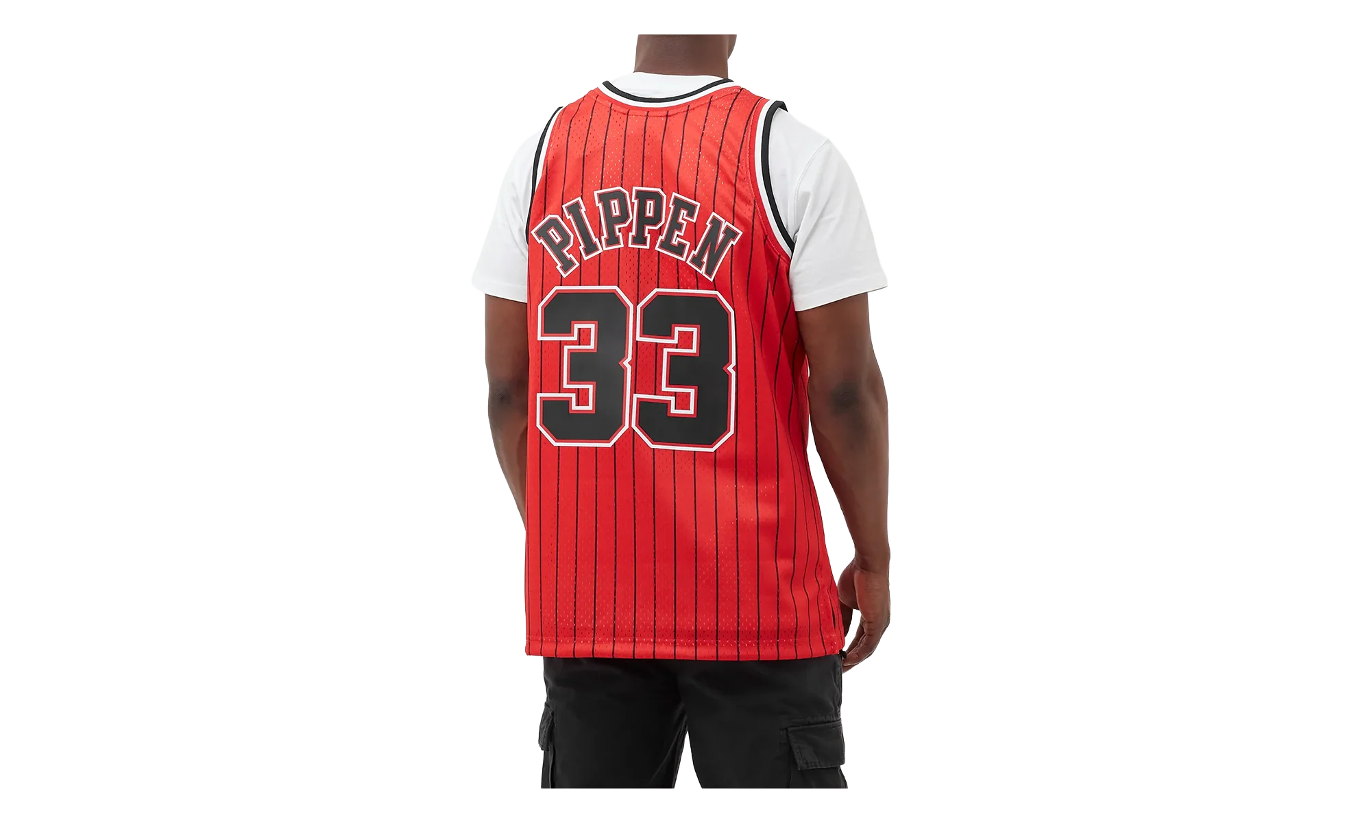 NBA Scottie Pippen Reload Swingman Jersey "1995 Chicago Bulls - Scarlet" SMJYAC19152 CBUSCAR95SPI