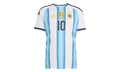 Argentina 26 Home Messi Authentic Jersey "White / Icey Blue / Light Blue" KH3934