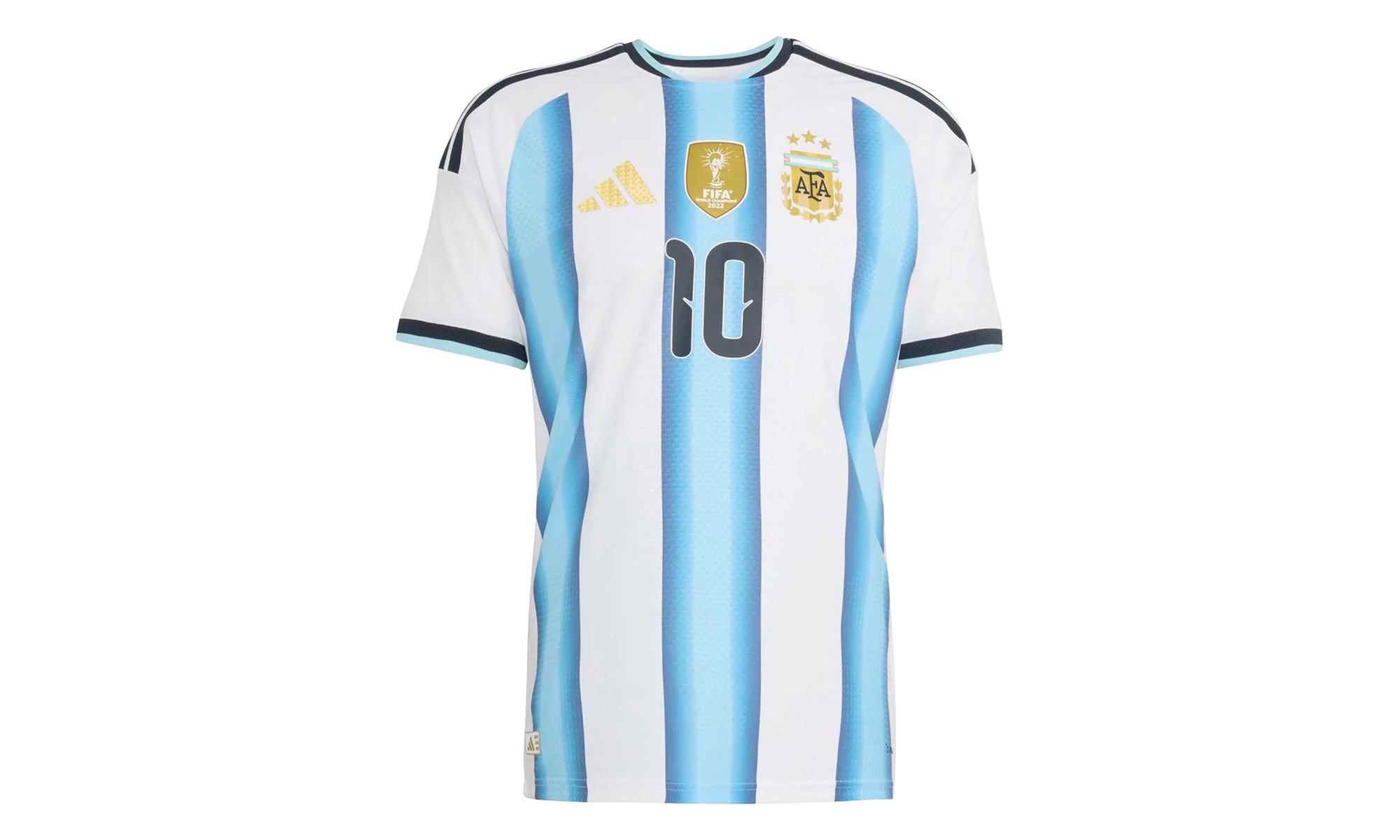 Argentina 26 Home Messi Authentic Jersey "White / Icey Blue / Light Blue" KH3934
