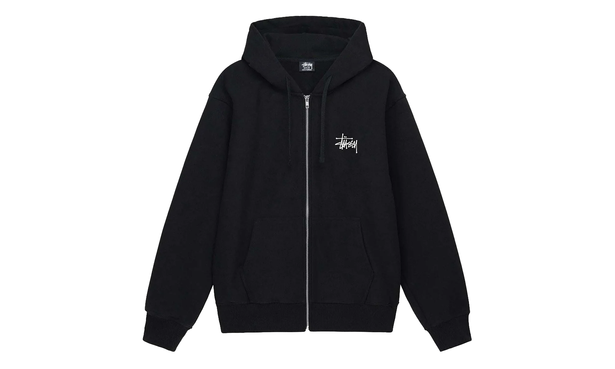 Basic Zip Hoodie "Black" 1974567 BLK