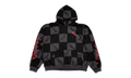 Anti Promo 99 Eyes ATL Flame Hooded Sweatshirt "Black / Grey" MB15