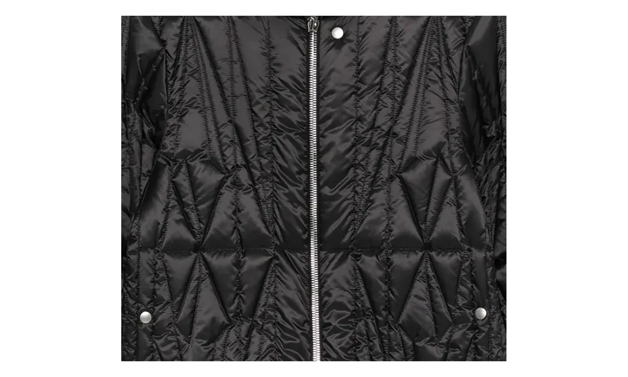 Rick Owens Woven Geocamo Flight Jacket "Black" MON38