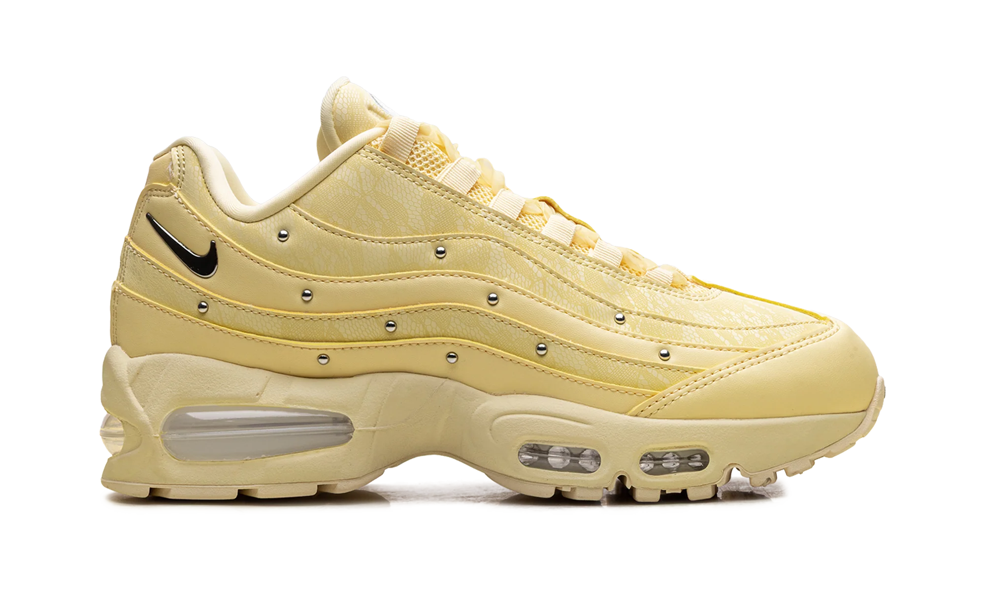 Air Max 95 WMNS "Soft Yellow Silver Studded" IQ3444 722