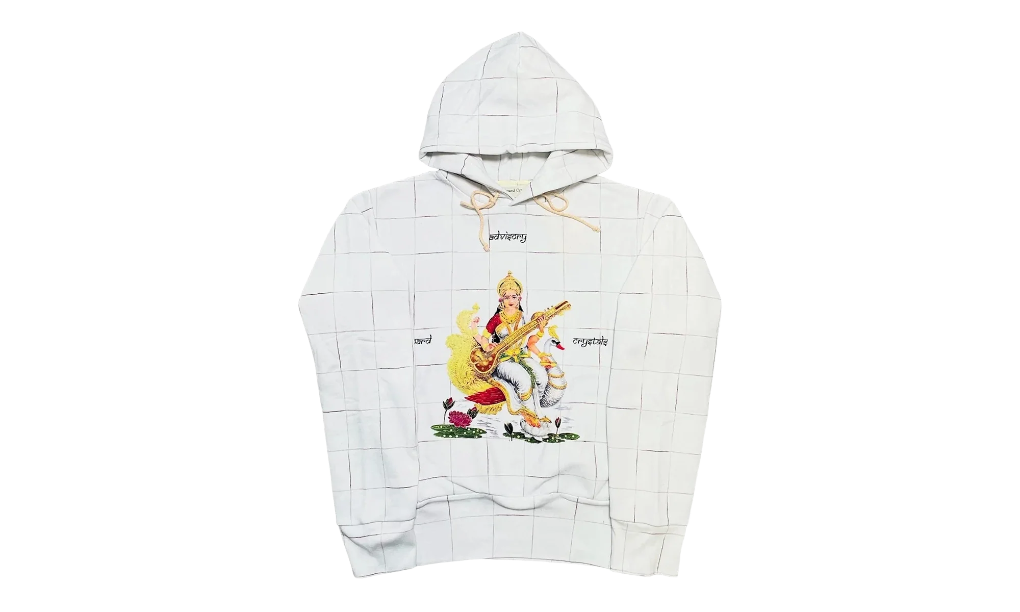 Ceramic Hooded Sweatshirt "White" ABCCHSWC