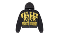 FRIDAY BLACK ZIP UP HOODIE "Black/Yellow" EN8WMYNH