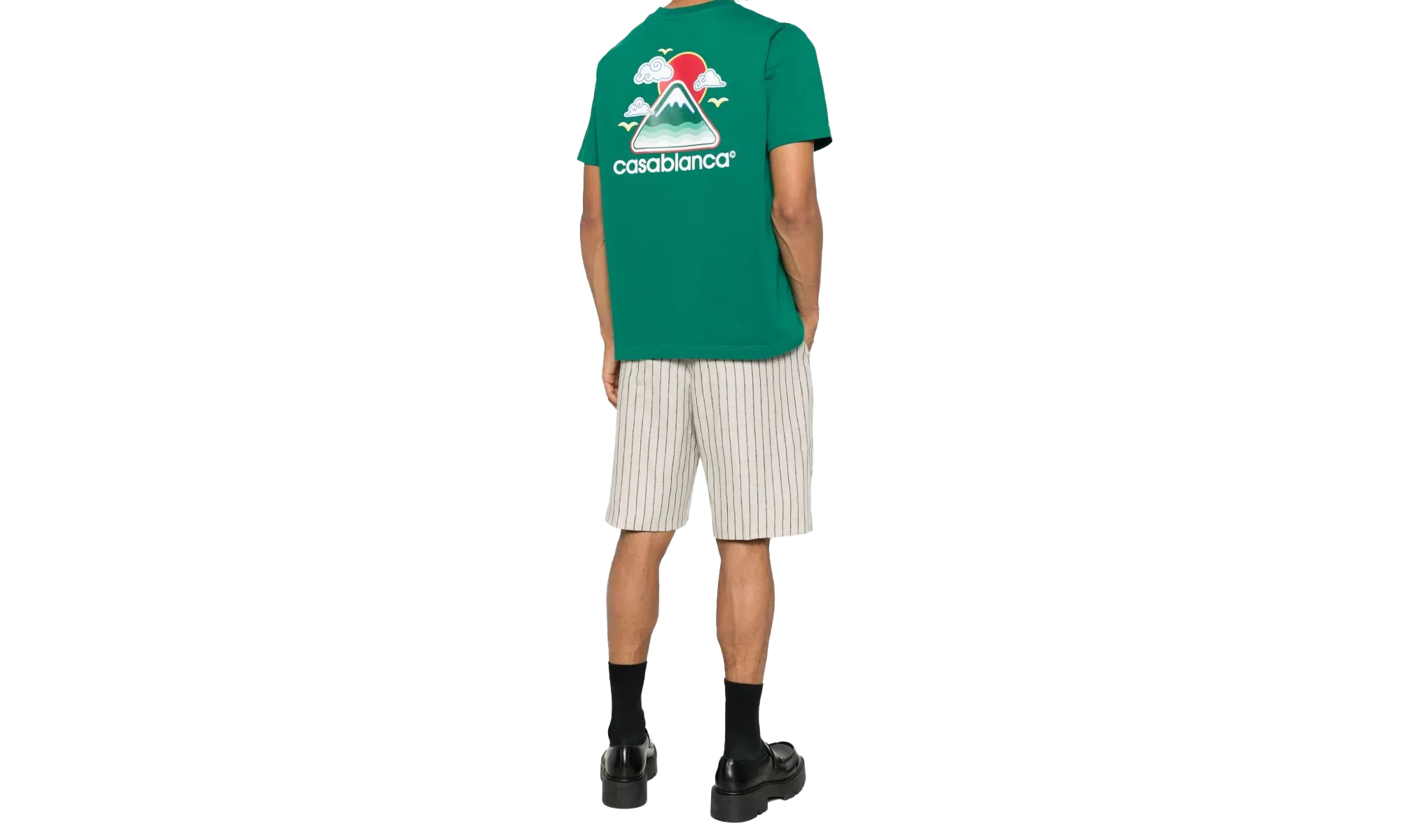 Montagne Ondulee Short Sleeve T-Shirt "Green" MPF25 JTS 001 06