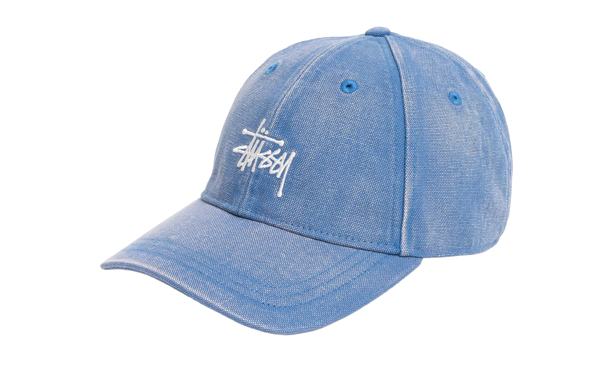 Basic CAP WASHED CANVAS "Blue" STUS404