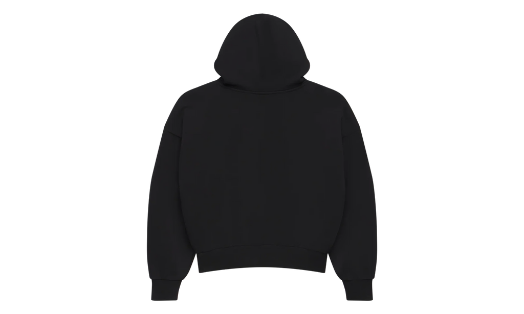 Distressed Script Hoodie "Black" LST 21 22712 BLK