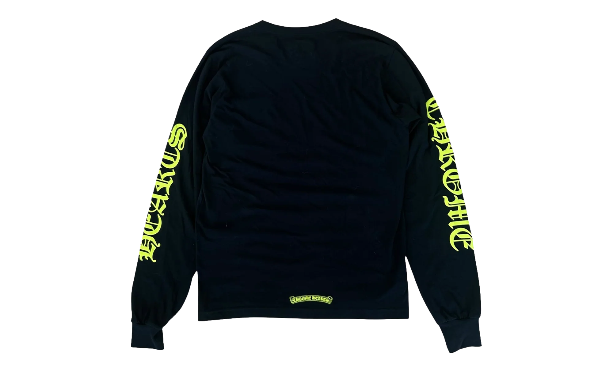 Neck Logo Longsleeve T-Shirt "Black / Yellow" CHRM0748