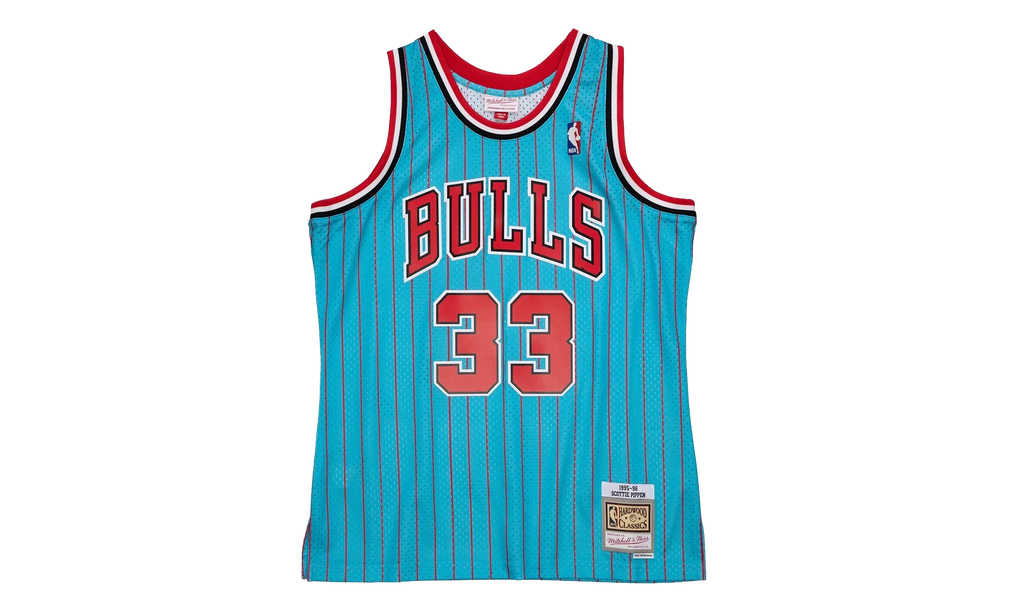 NBA Scottie Pippen Reload 2.0 Swingman Jersey "1995 Chicago Bulls - Blue" SMJYGS20060 CBULTBL95SPI
