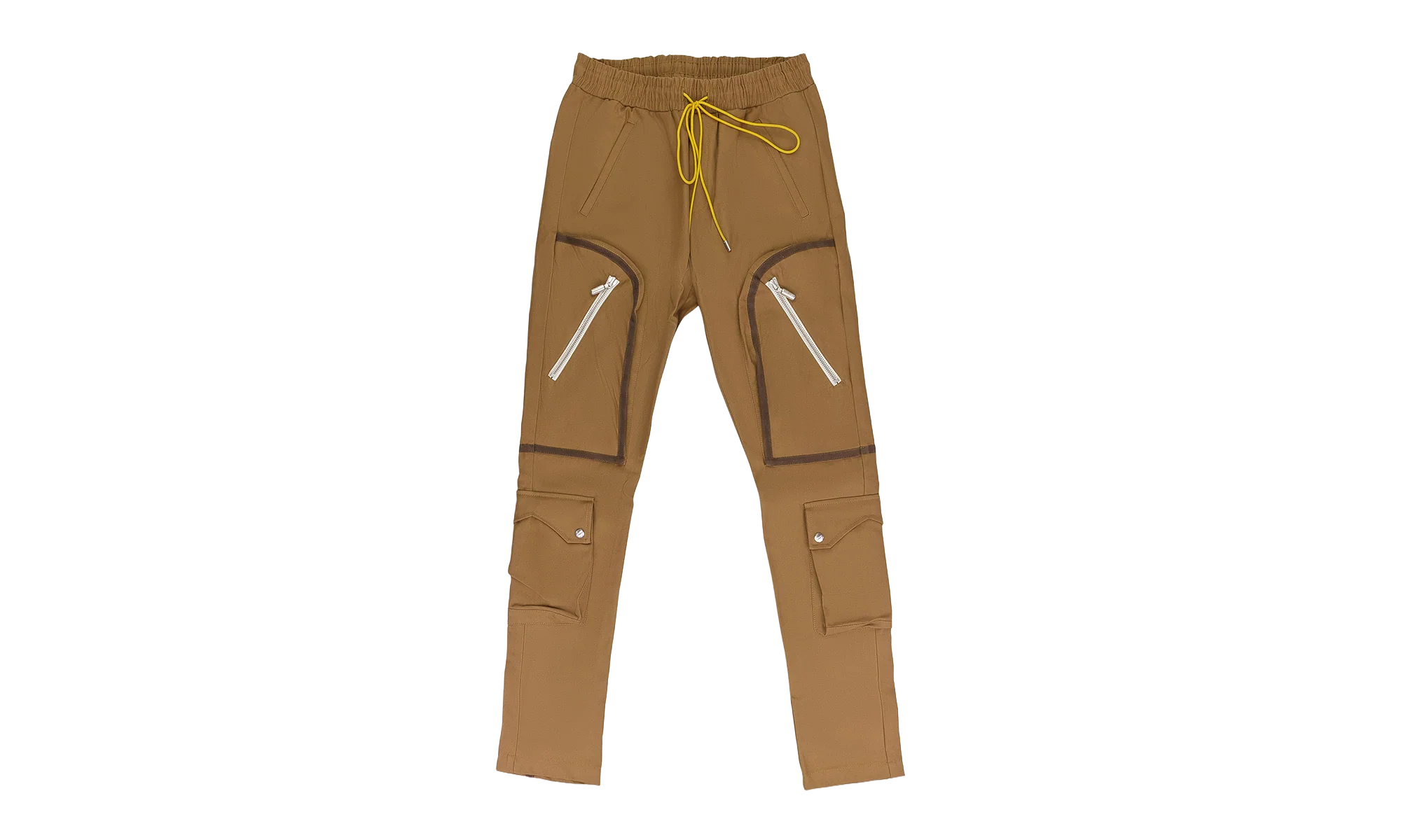 CANVAS CARGO PANTS "Brown" RHD-MBTM-0198