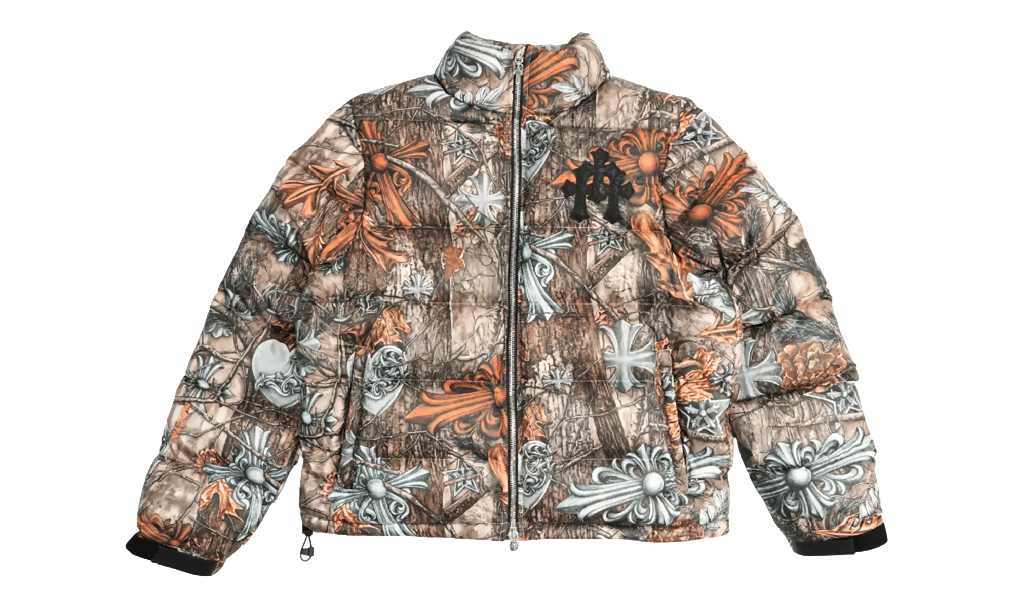 Nocta Triple Cross Motif Logo Puffer Jacket "Realtree Camo" CHRM1076