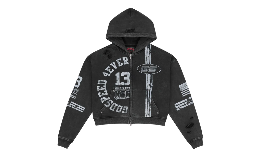 Roadster Zip Hoodie "Black" GS079