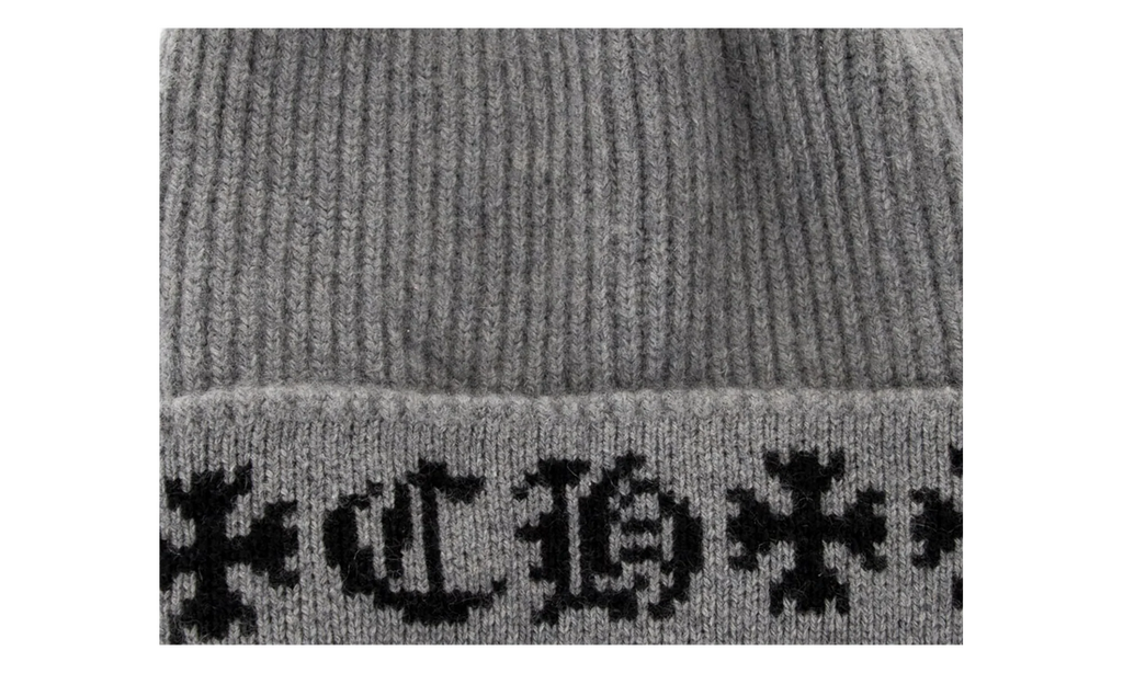 Big Daddy Cashmere Beanie "Grey" CHRM0910