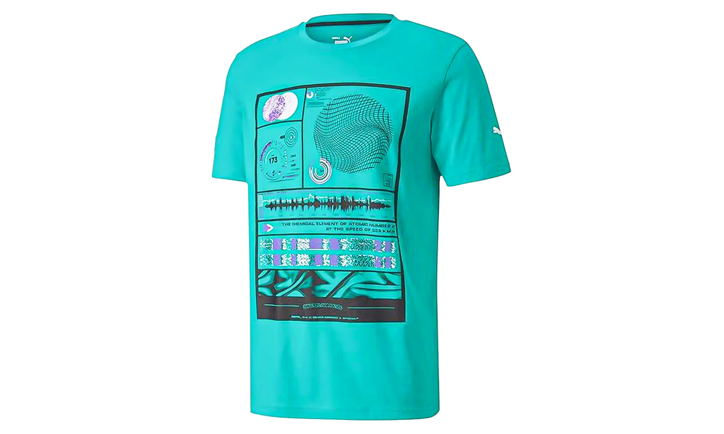 MAPM GRAPHIC TEE "Green" 598041 05