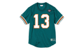 NFL Name & Number Mesh Crew Neck Shirt "Miami Dolphins - Teal" NNMPMG18061 MDOTEAL94DMA
