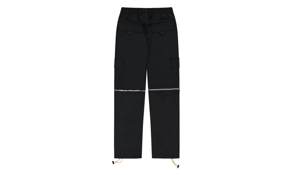 Half Zip Cargo Pants "Black" RHD-MBTM-0237