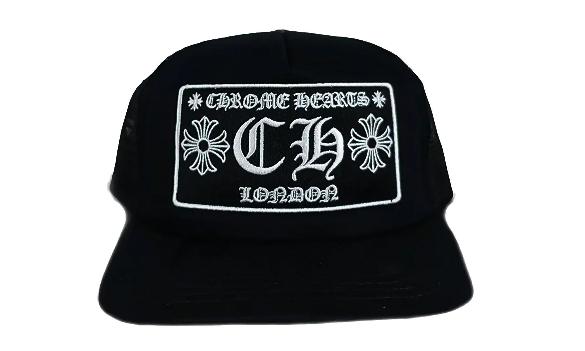 TRUCKER HAT "LONDON - Black/White" CHRM0939