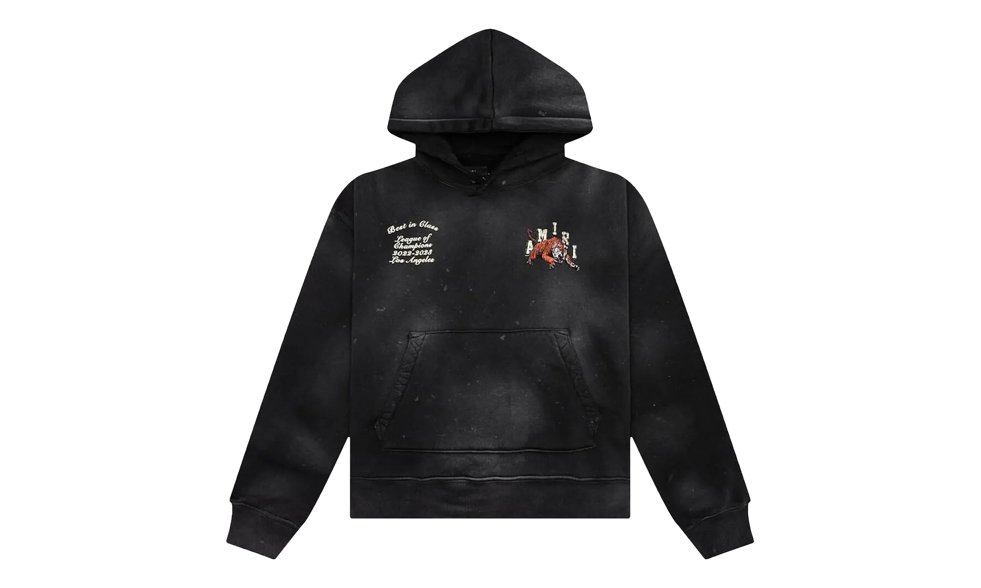 Vintage Tiger Varsity Hoodie "Black" PF23MJG025 001 BLAC