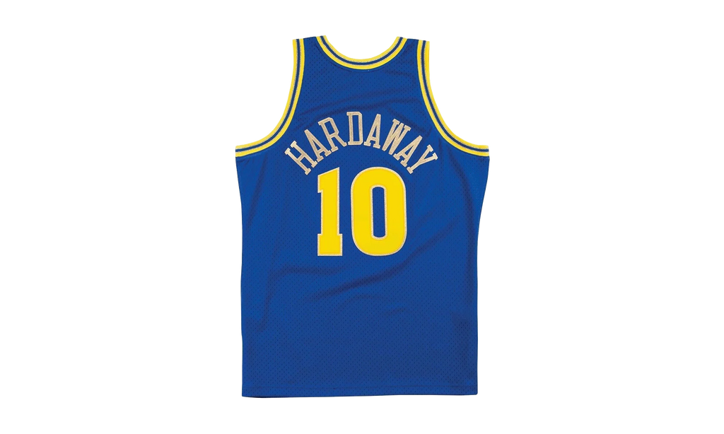 NBA Chinese New Year Tim Hardaway Swingman Jersey "1990 Golden State Warriors - Royal" SMJYNG18405 GSWROYA90THA