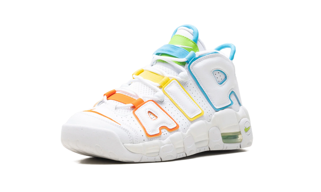 Air More Uptempo GS "White Multi-Color" FJ4624 100