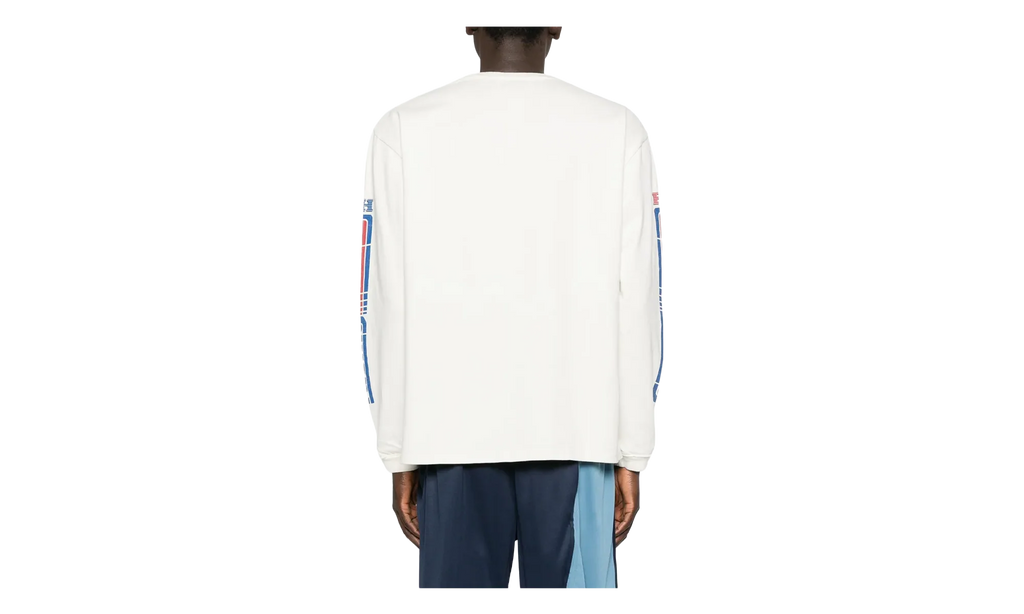 Split Petrol Logo Long-Sleeve Tee "Vintage White" RHPS26TT17012