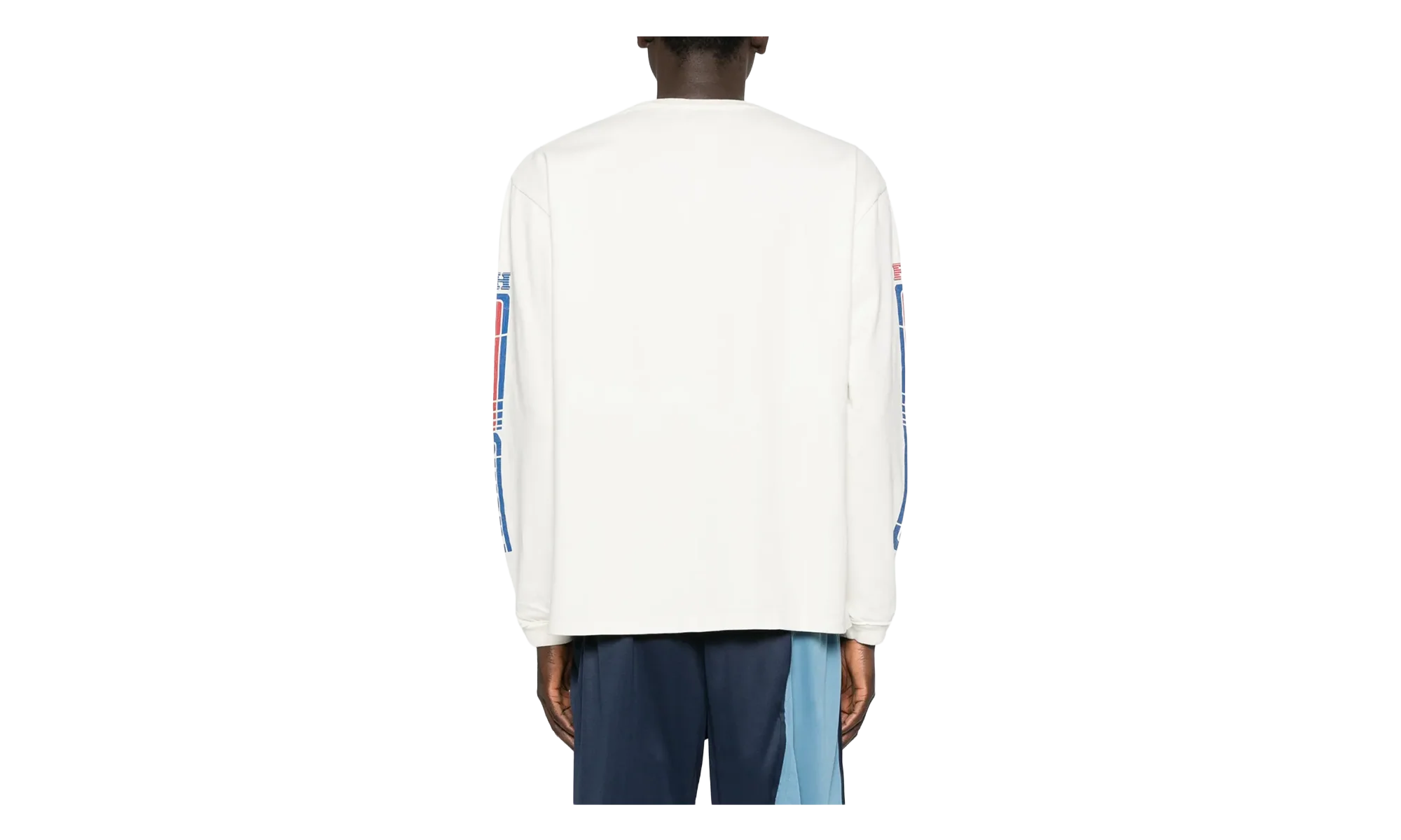 Split Petrol Logo Long-Sleeve Tee "Vintage White" RHPS26TT17012