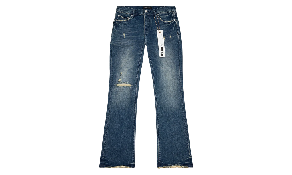 Alloy Distressed Flared Denim "Blue" P004 ALDF225