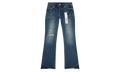 Alloy Distressed Flared Denim "Blue" P004 ALDF225