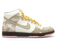 Dunk High 1 Piece White Khaki Pink Ice (WORN/NO BOX)