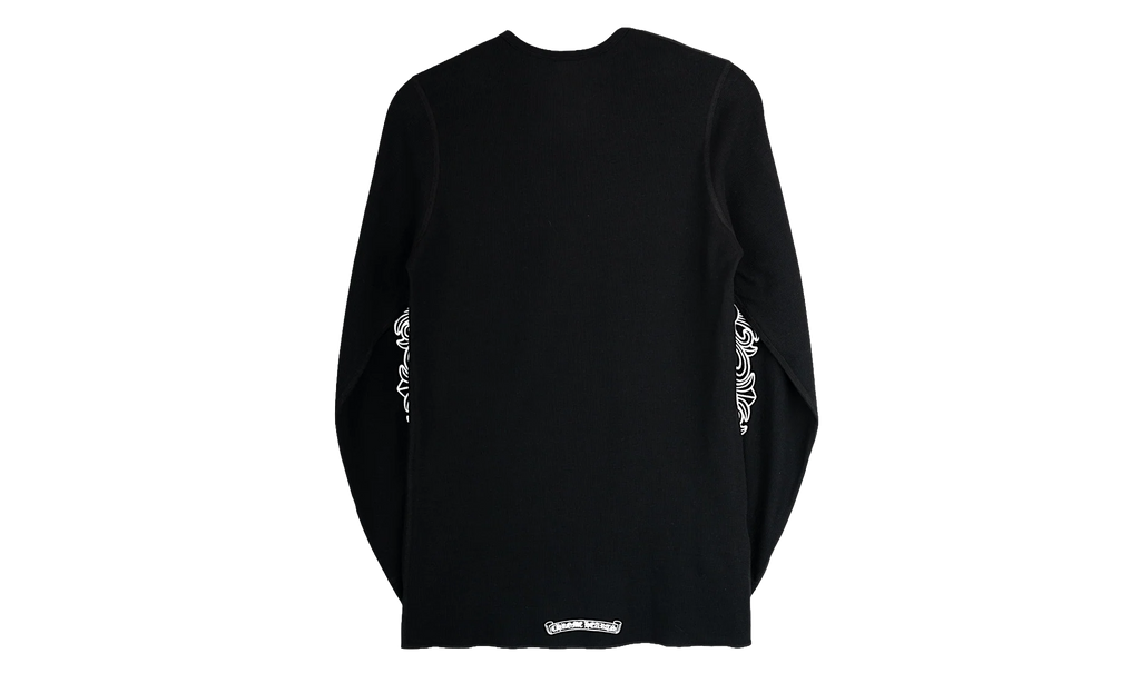Horseshoe Floral Thermal "Black" CHRM0794