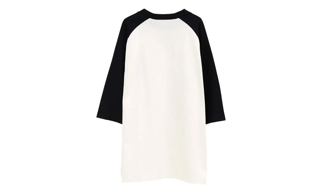 Baseball Short Sleeve Tee "Ivory Body / Black" 125HO254482F